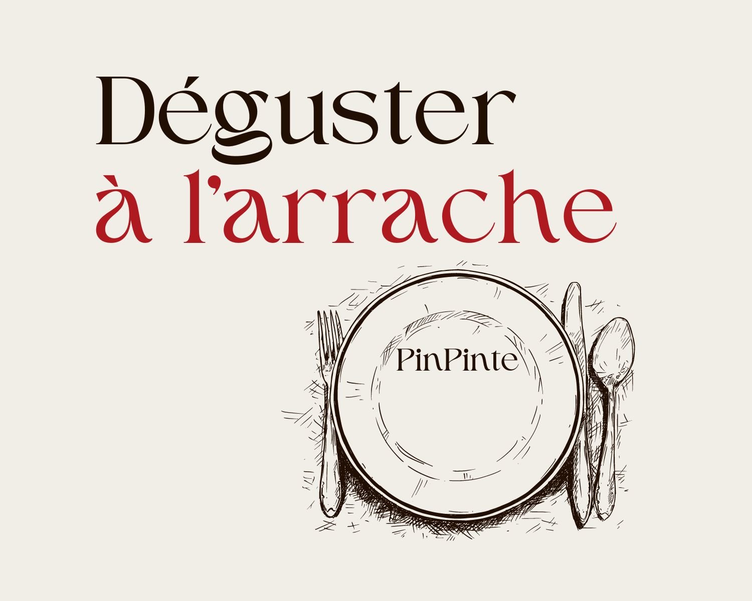 PinPinte - illustration qui suscite ta curiosité gustative