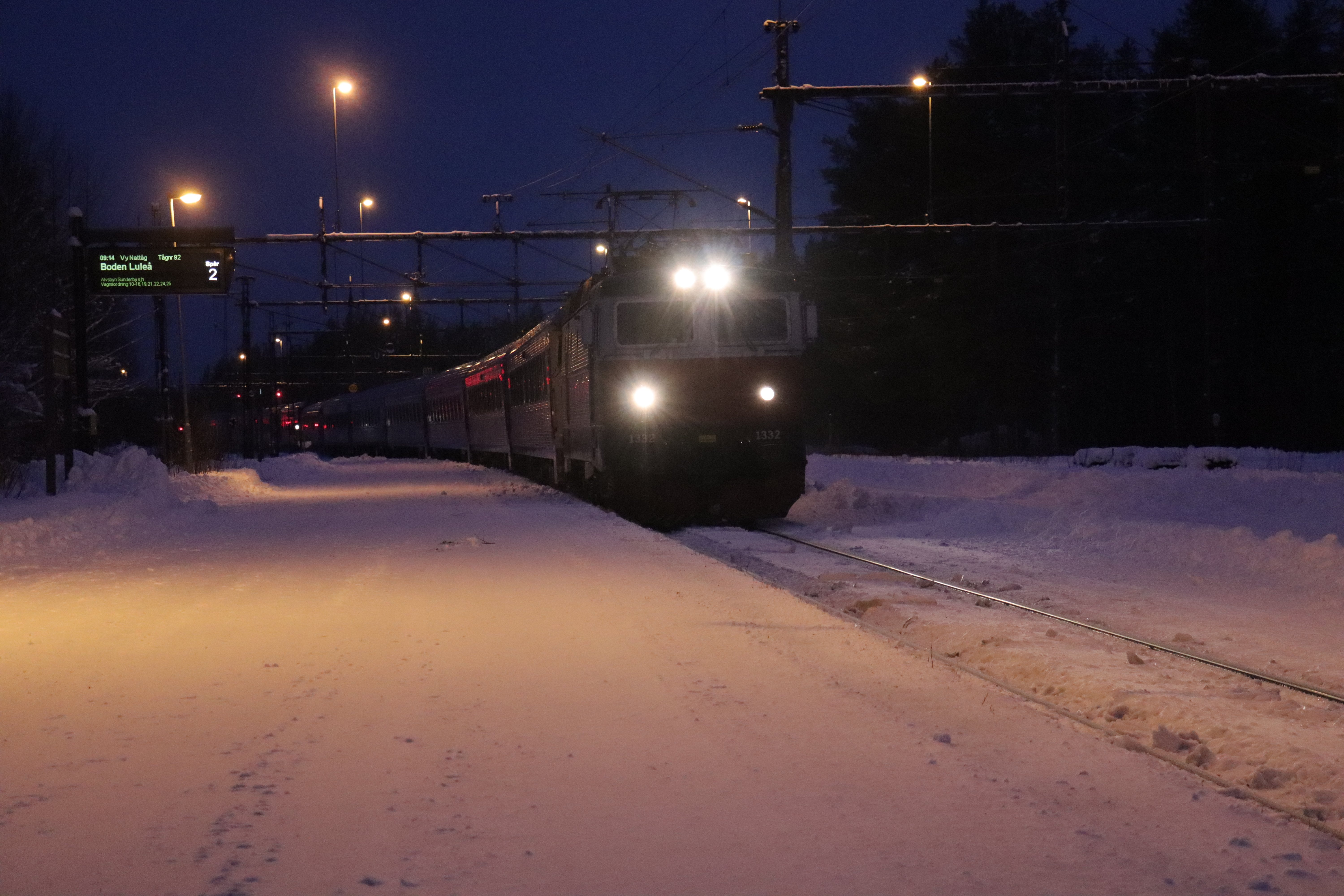 Le train de nuit