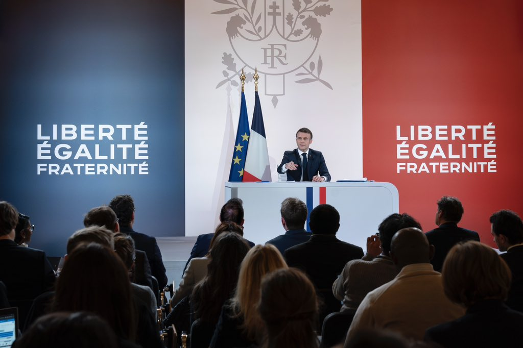 Emmanuel Macron © compte twitter d’Emmanuel Macron