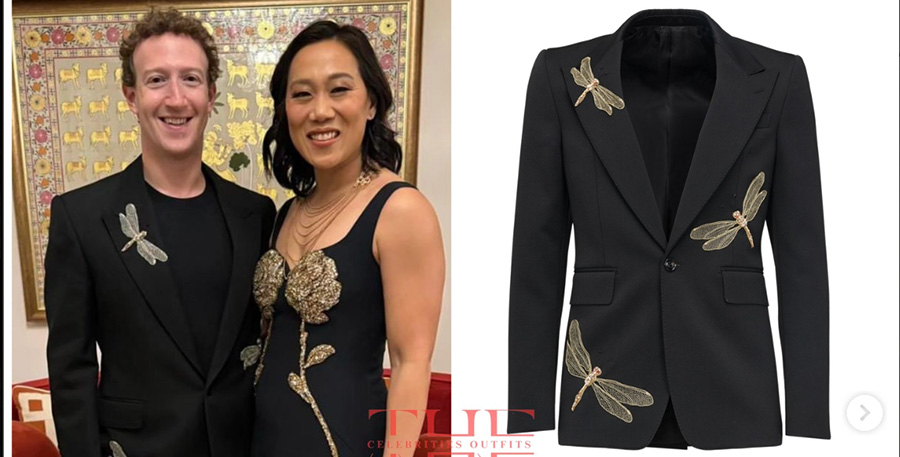 Zuck la classe //  © @thecelebritiesoutfit