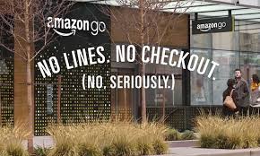 Vitrine de Amazon Go