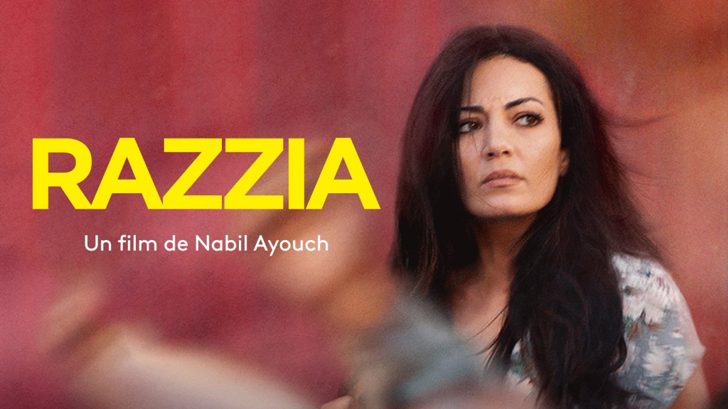 Affiche du film Razzia, du réalisateur marocain Nabil Ayouch, évidemment disponible sur YEMA. Ce film interroge les conditions féminines au Maroc. 