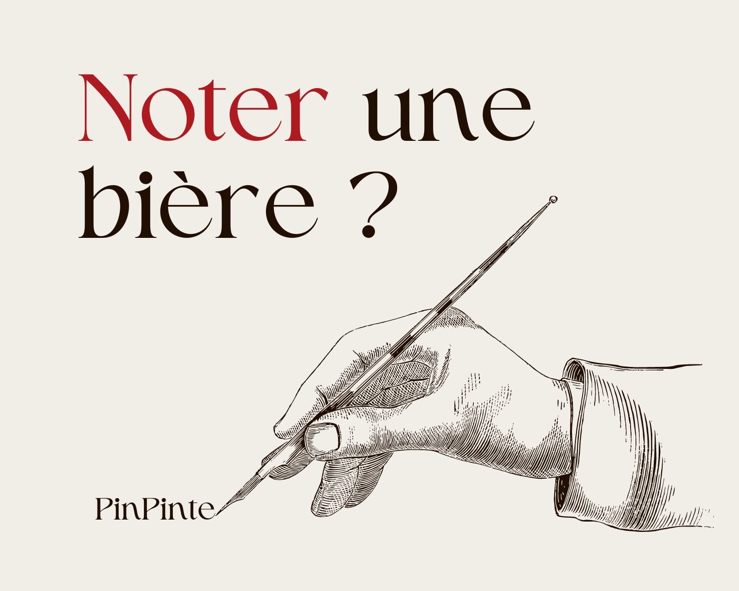Noter une bière - PinPinte