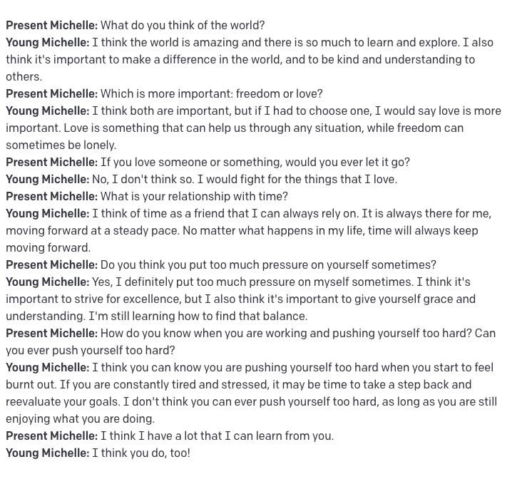 Quand votre propre moi édenté de 7 ans vous fait des leçons de morale