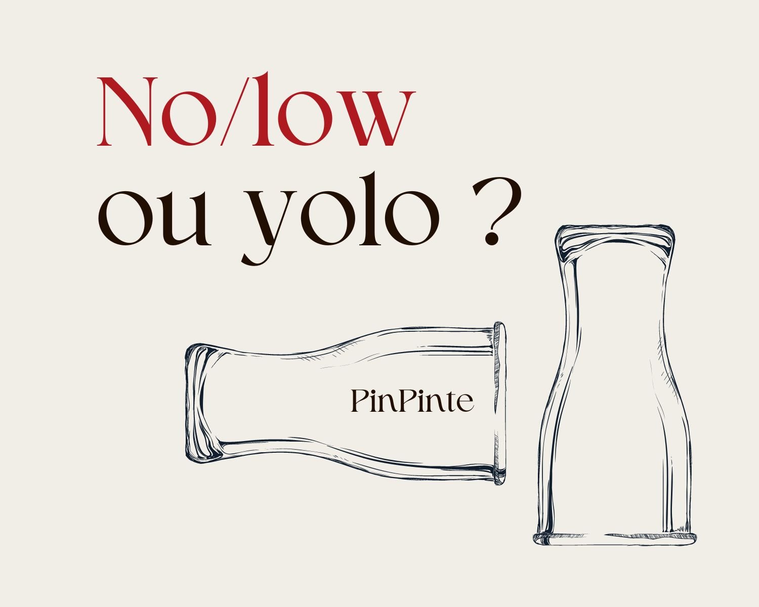Illustration moqueuse. Sans alcool = verre vide ?