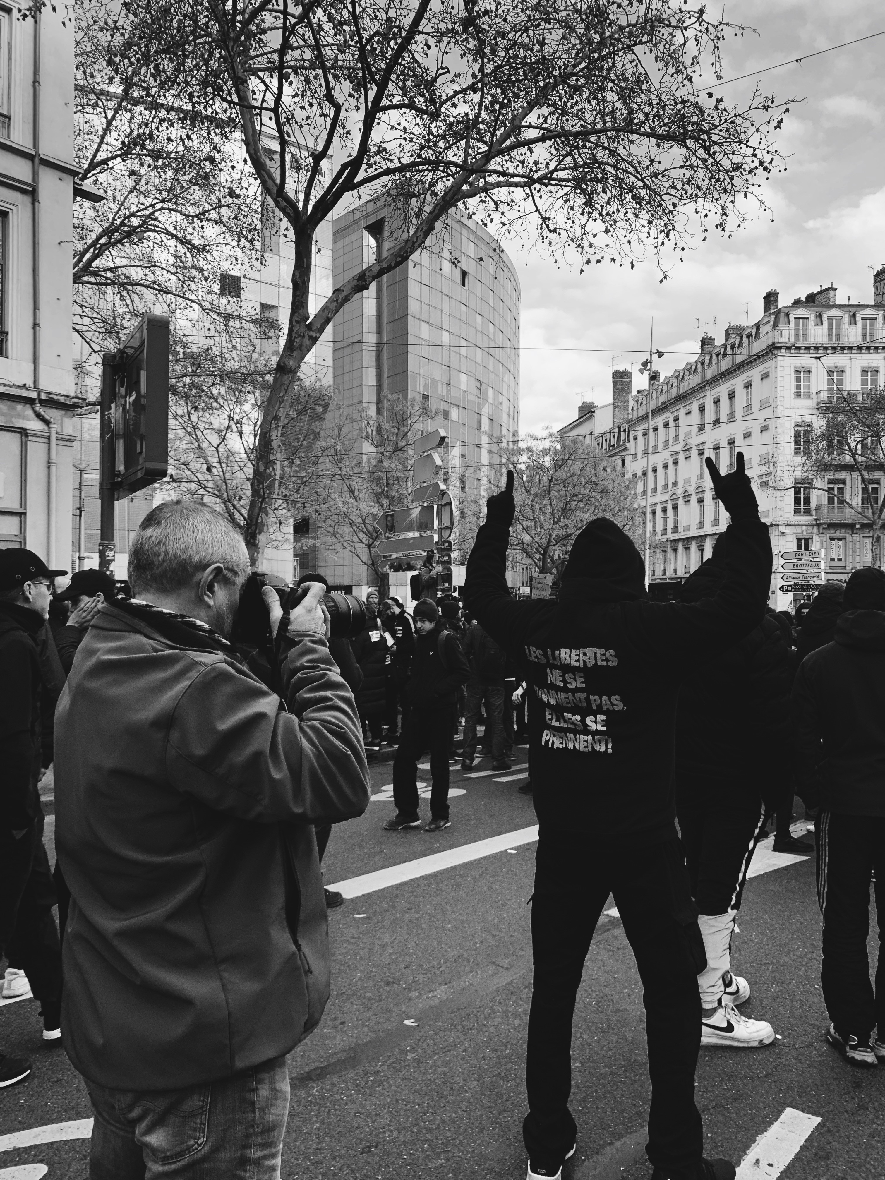 "Les libertés ne se donnent pas, elles se prennent"