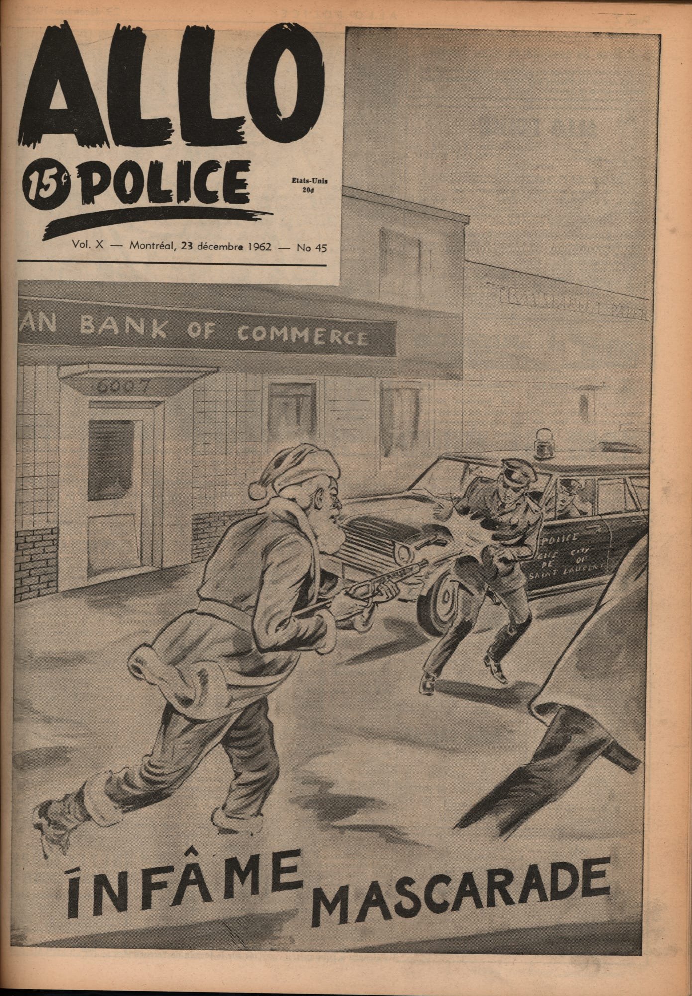 Infâme mascarade, un Père Noël qui donne la mort - Substack Allo Police