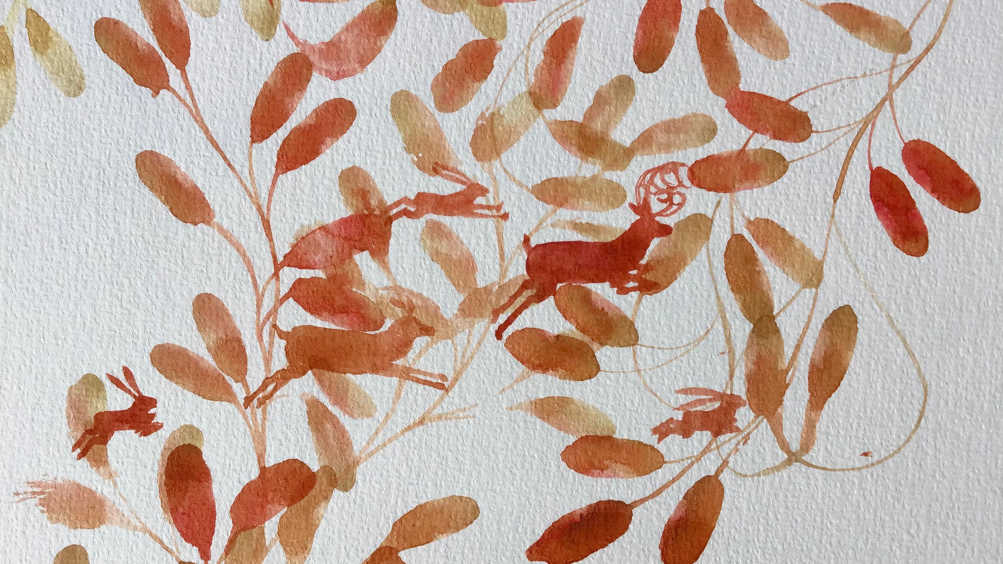 Nous ne sommes pas invisibles, nous faisons équipe (détail) - Automne 2022 - 42 x 29,5 cm