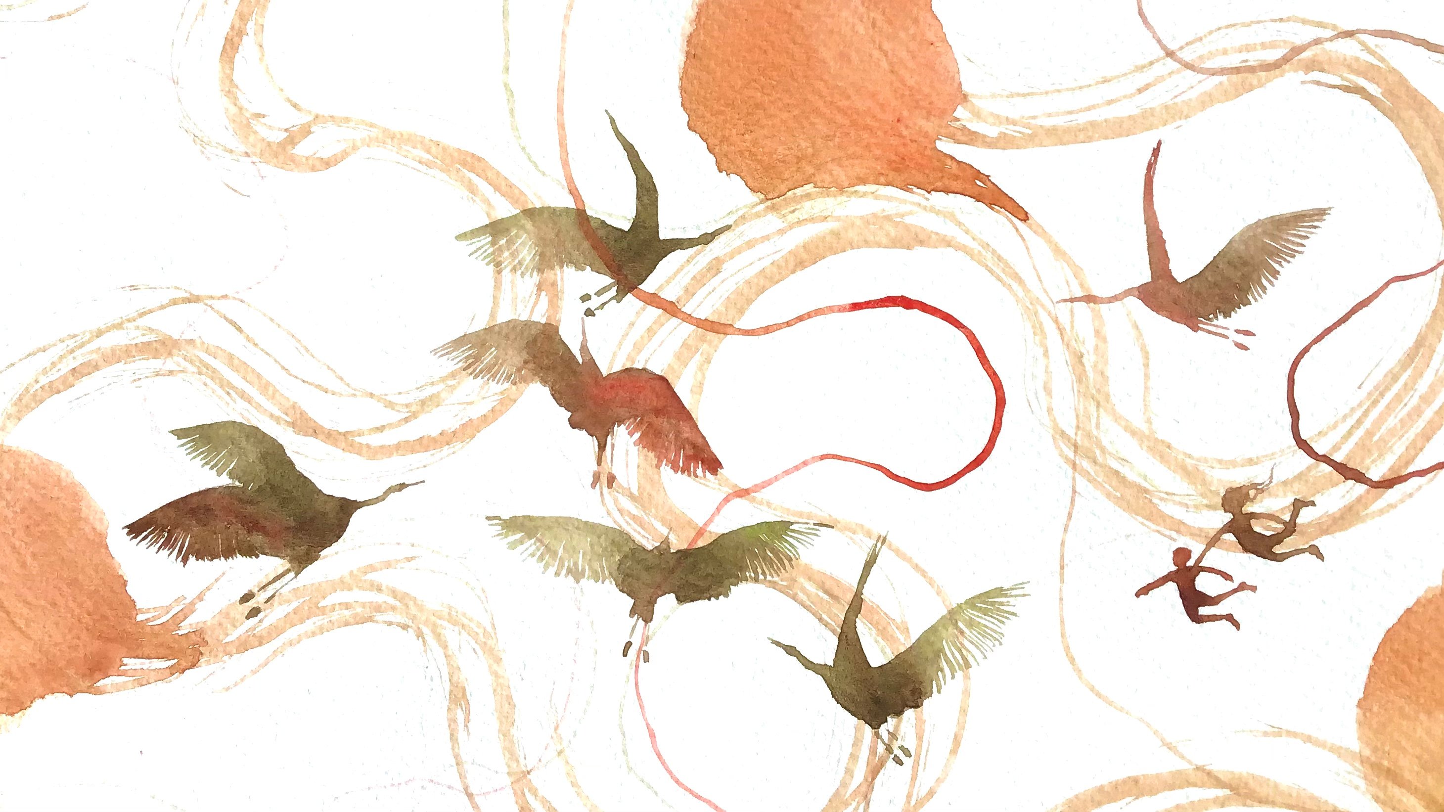 On peut venir ? (Détail) - Automne 2022 - 40,8 x 21 cm