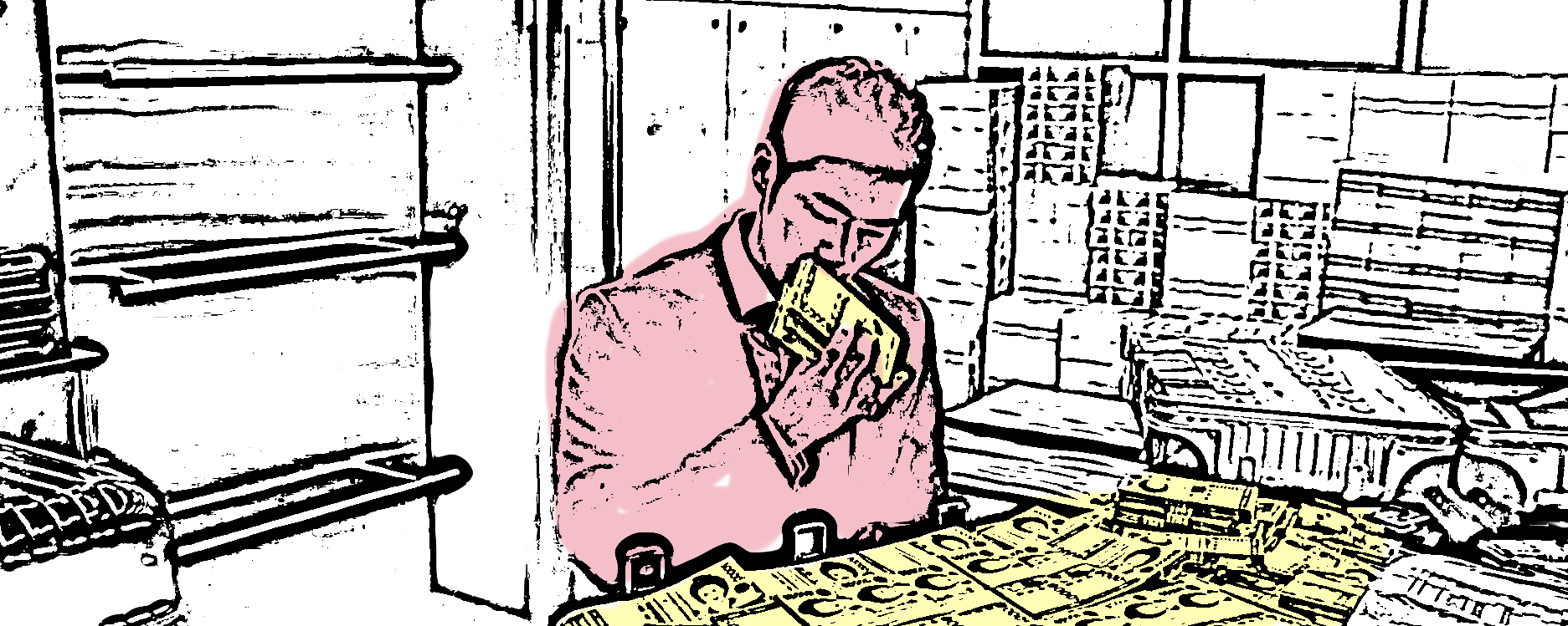 L'Ivresse de l'argent, film de Lim Sang-soo sorti en 2012 où on sniffe du biff