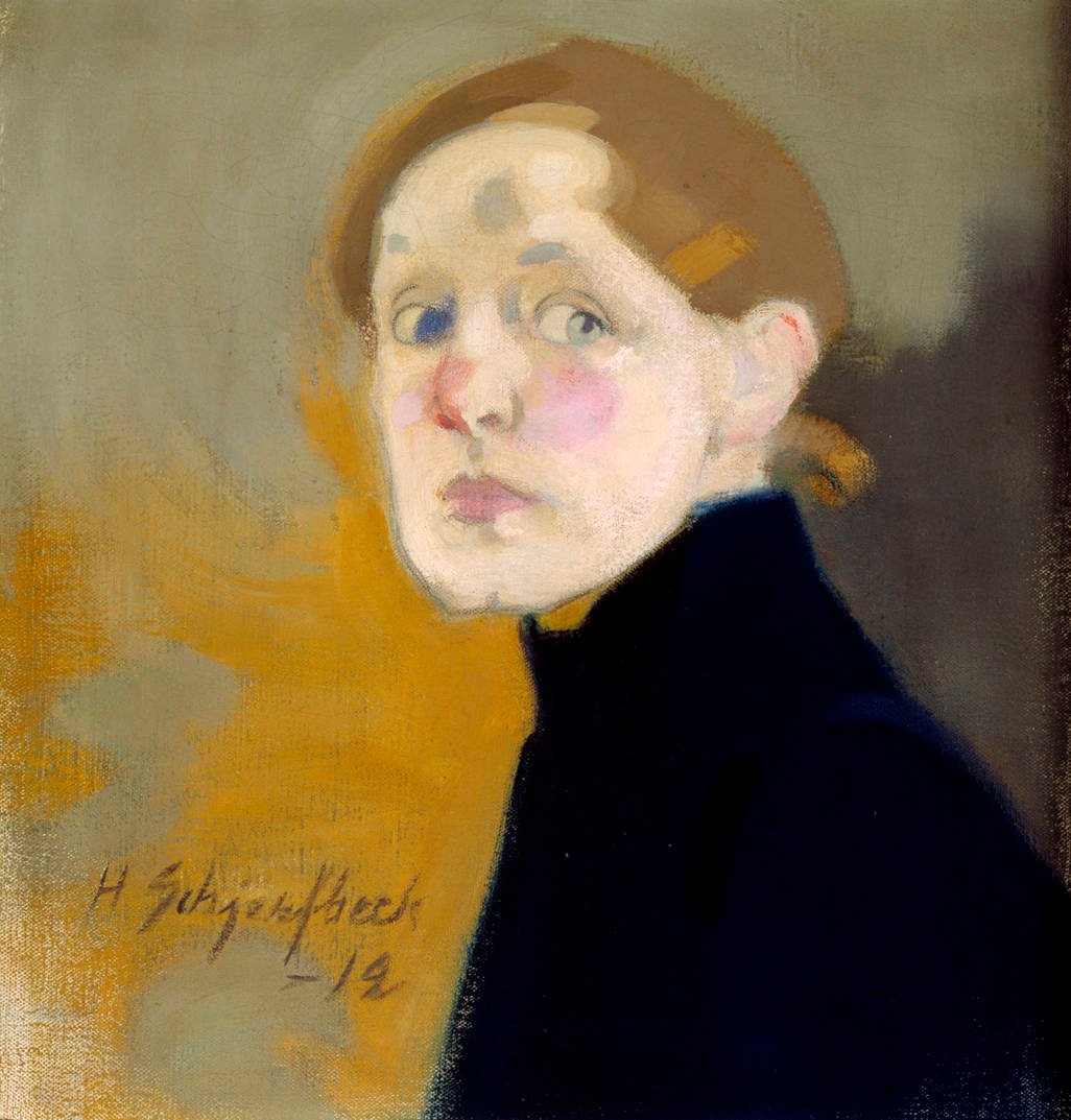 Autoportrait, Hélène Schjerfbeck, 1912