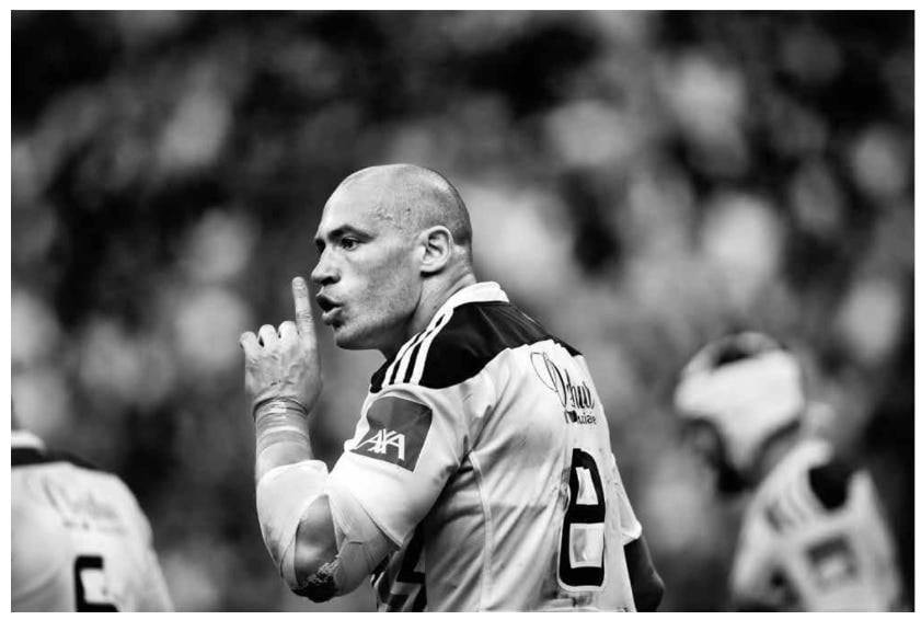 Sergio Parisse - Photo de Julien Poupart