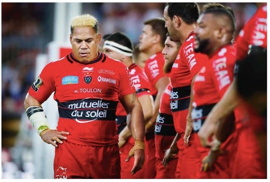 Photo de Julien Poupart - Chris Masoe en hommage à Jerry Collins