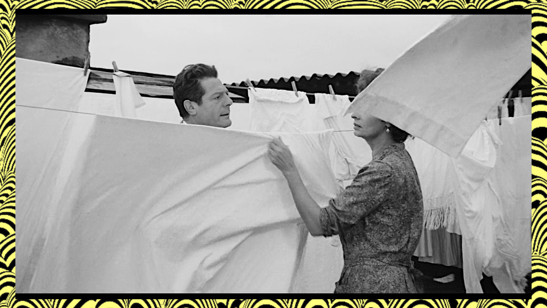 Sophia Loren et Marcello Mastroianni dans Une journée particulière de Ettore Scola (1977)