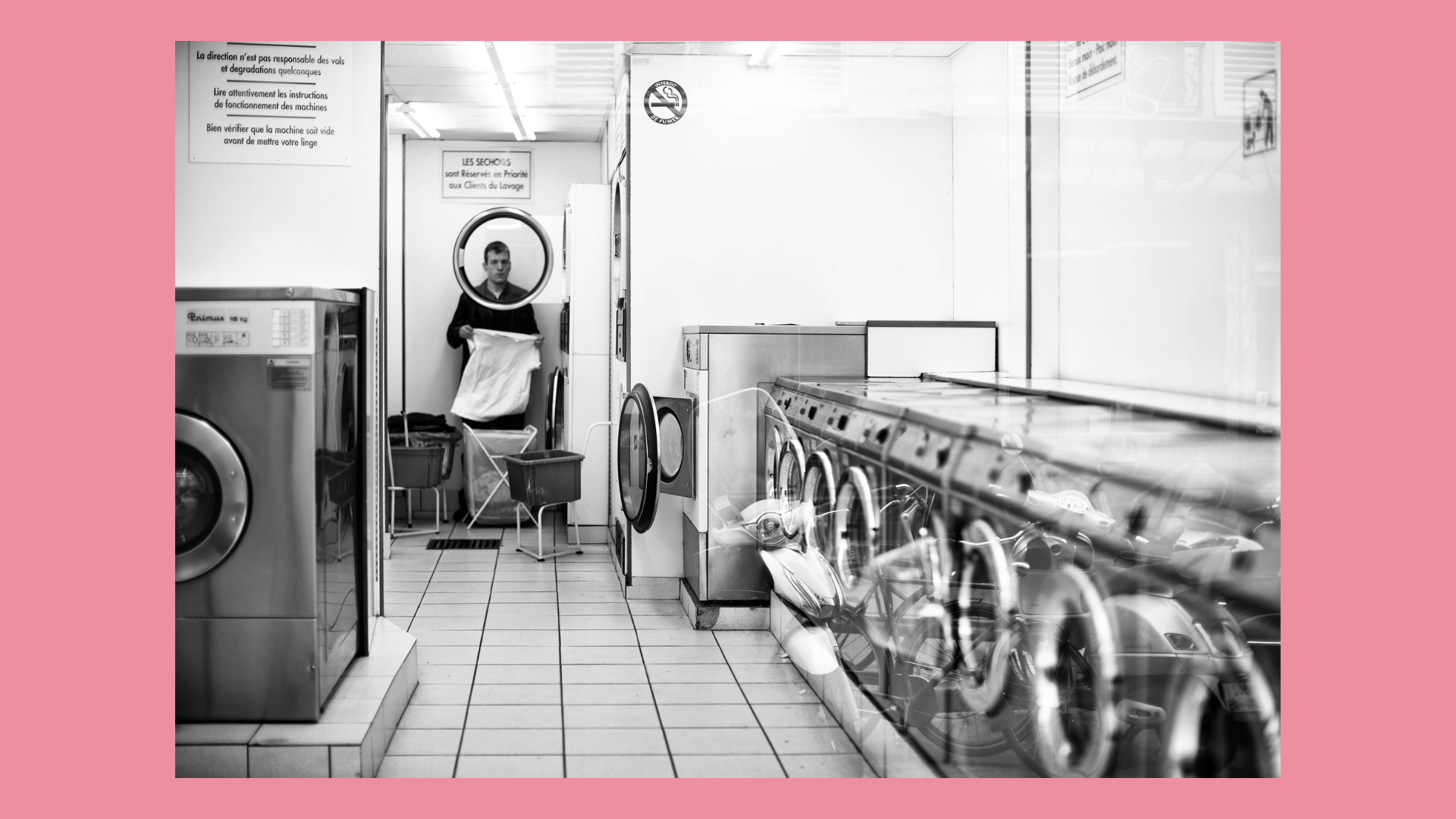 Une laverie quelque part en France © Alex Liverani