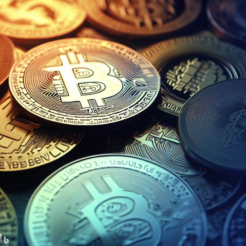 "La fin des crypto-monnaies" (Bing Image Creator)