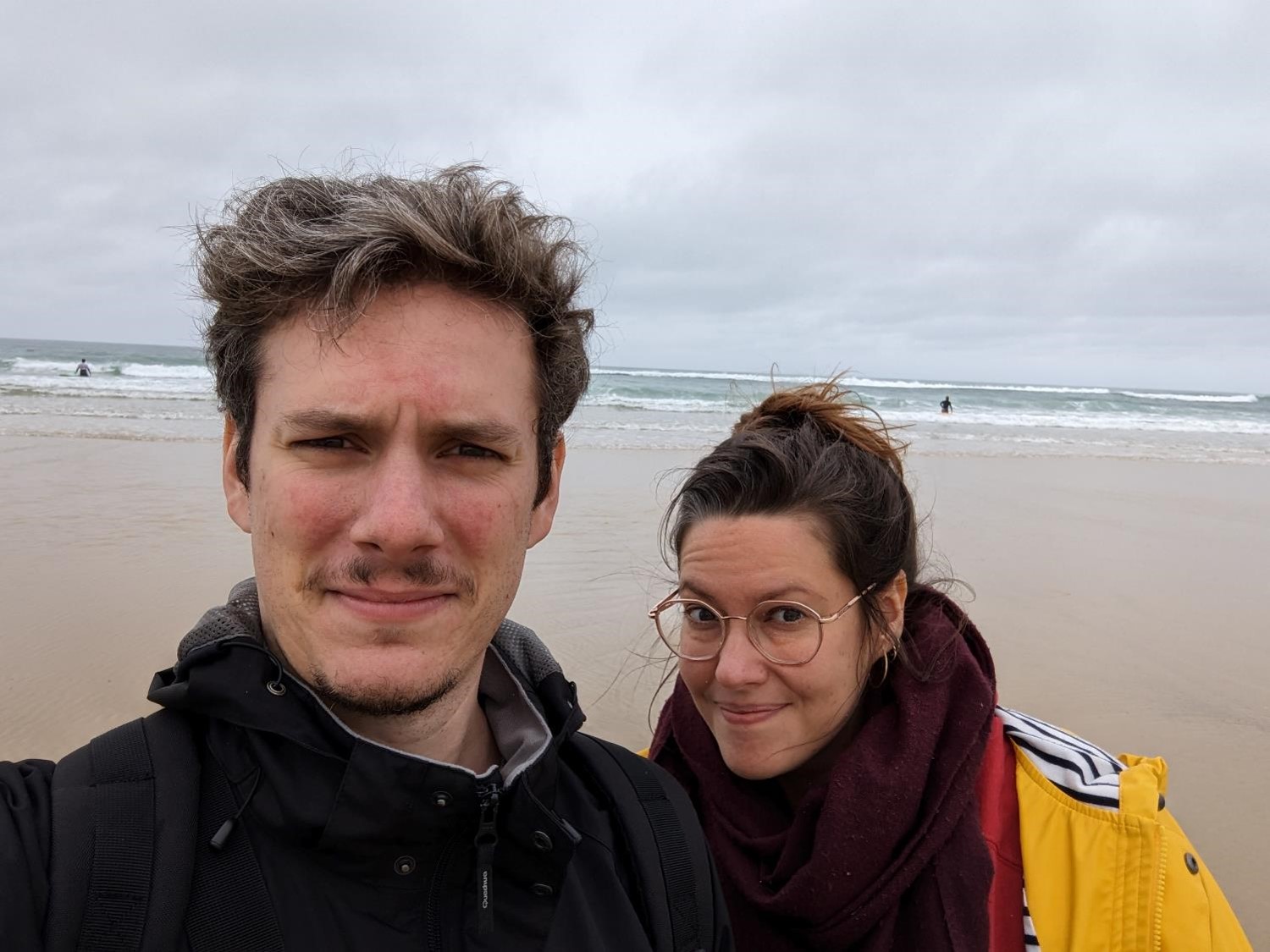 Selfie et dernières heures pour l’expérience capillaire du moment.