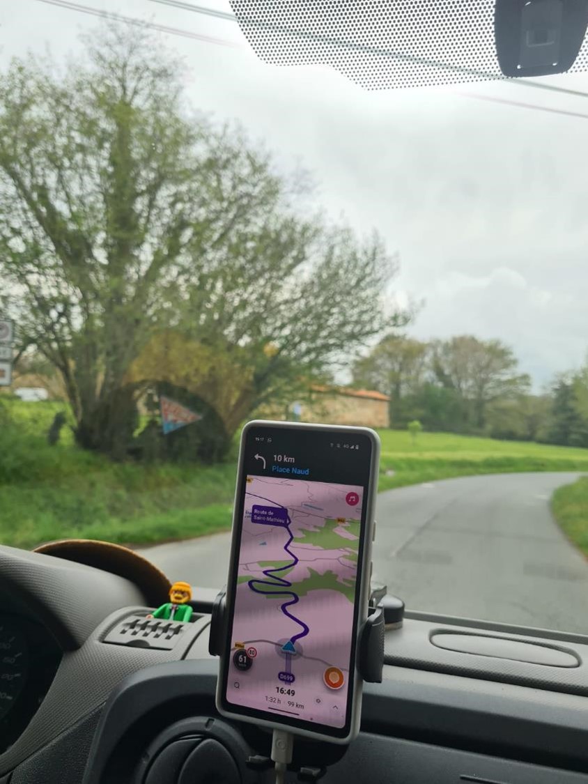 Zig-zag dans la cambrousse. 