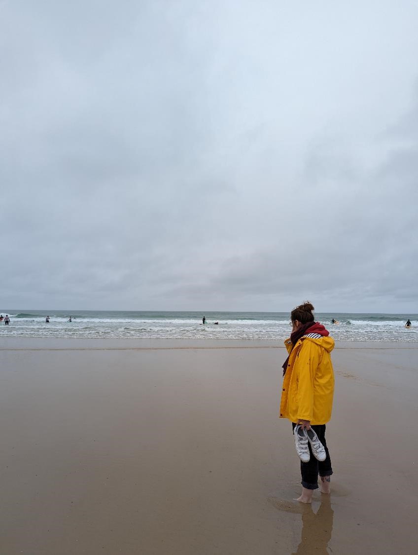 Vamos à la playa, oh, ohoh, ohoh.