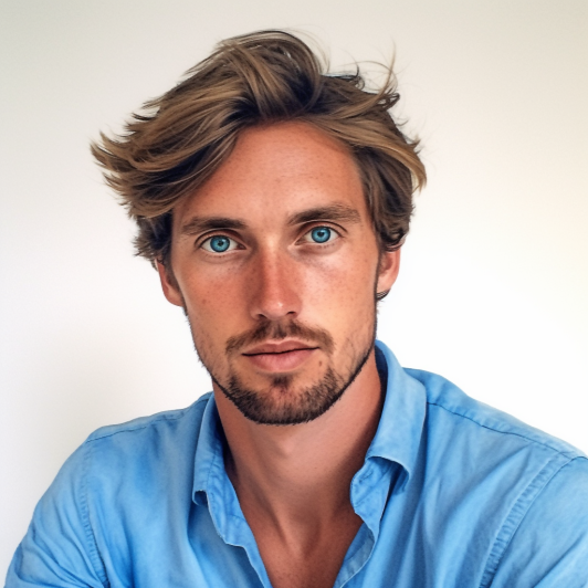 Aldric Emié (portrait Midjourney) veut moderniser la gestion de patrimoine