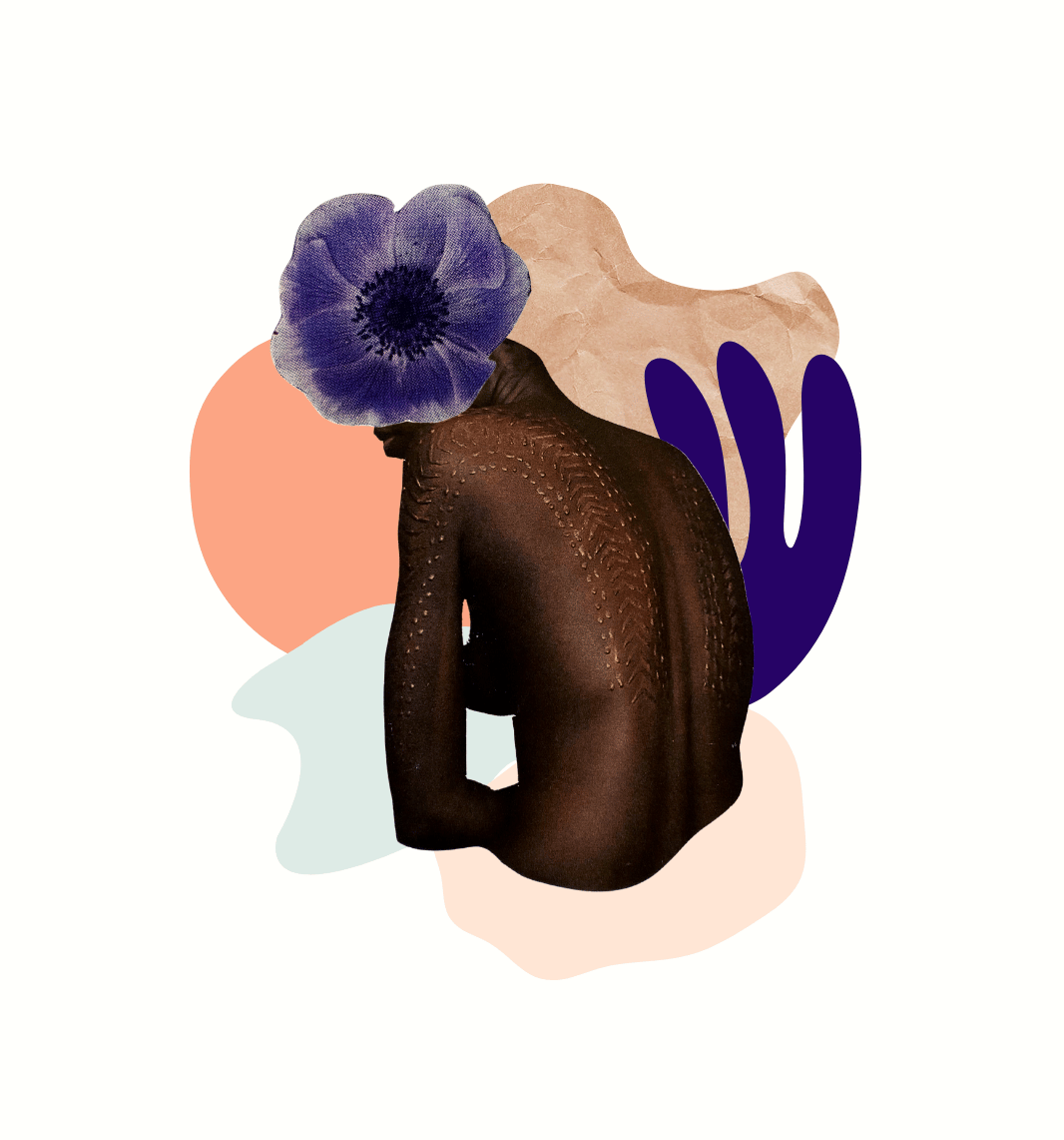 collage mixte : Anaïs Richardin