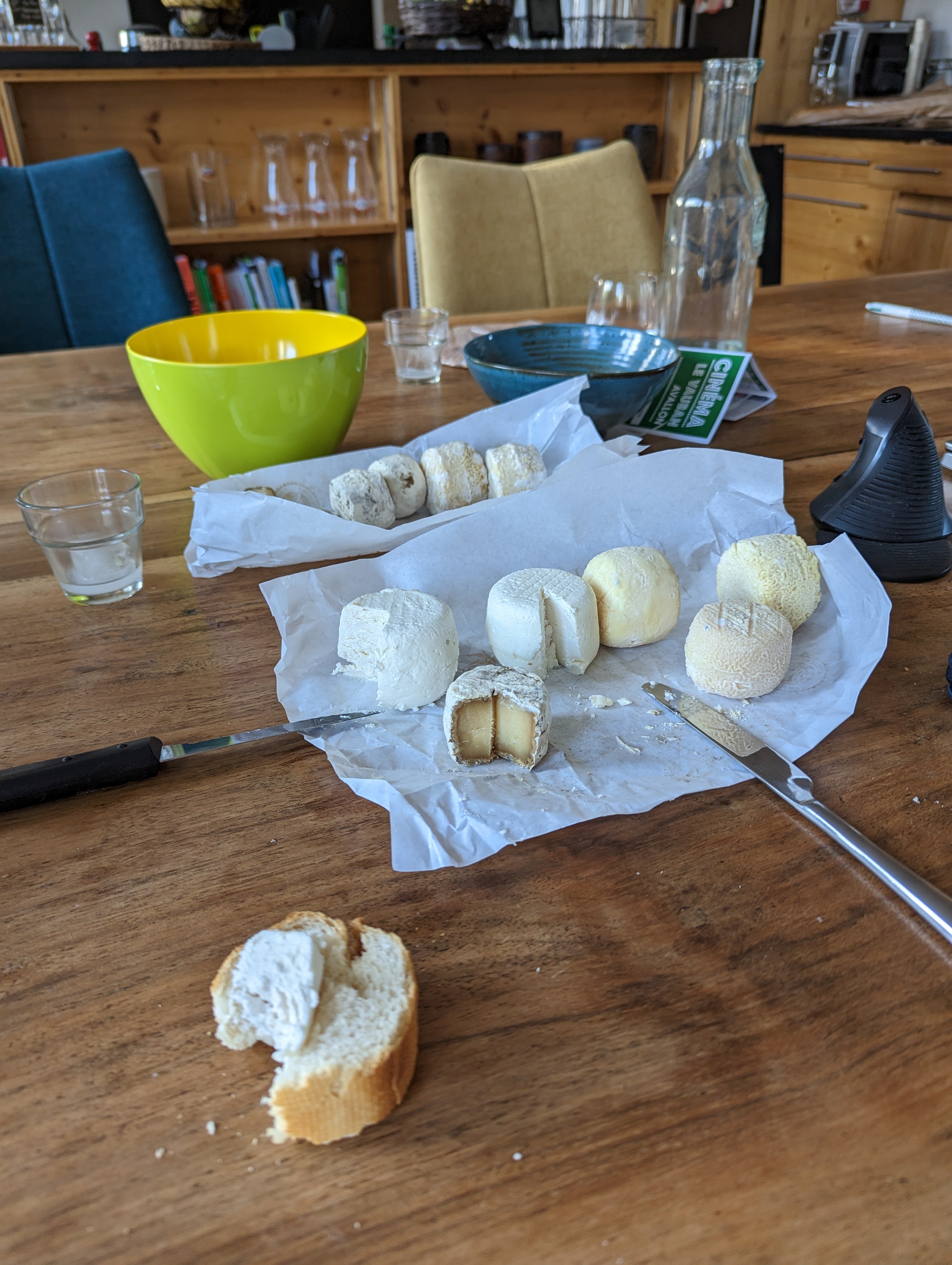 On n’a pas pu résister et attendre le diner…