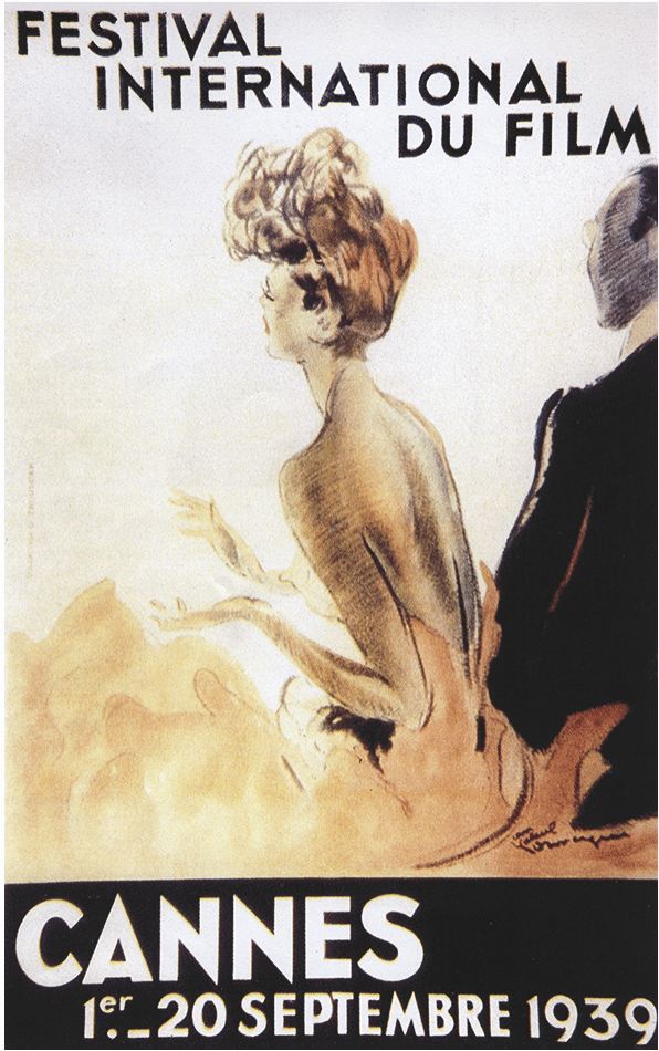 Affiche du premier Festival de Cannes - D.R.