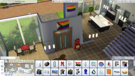 Photo tirée du jeu vidéo « Les Sims 4 »