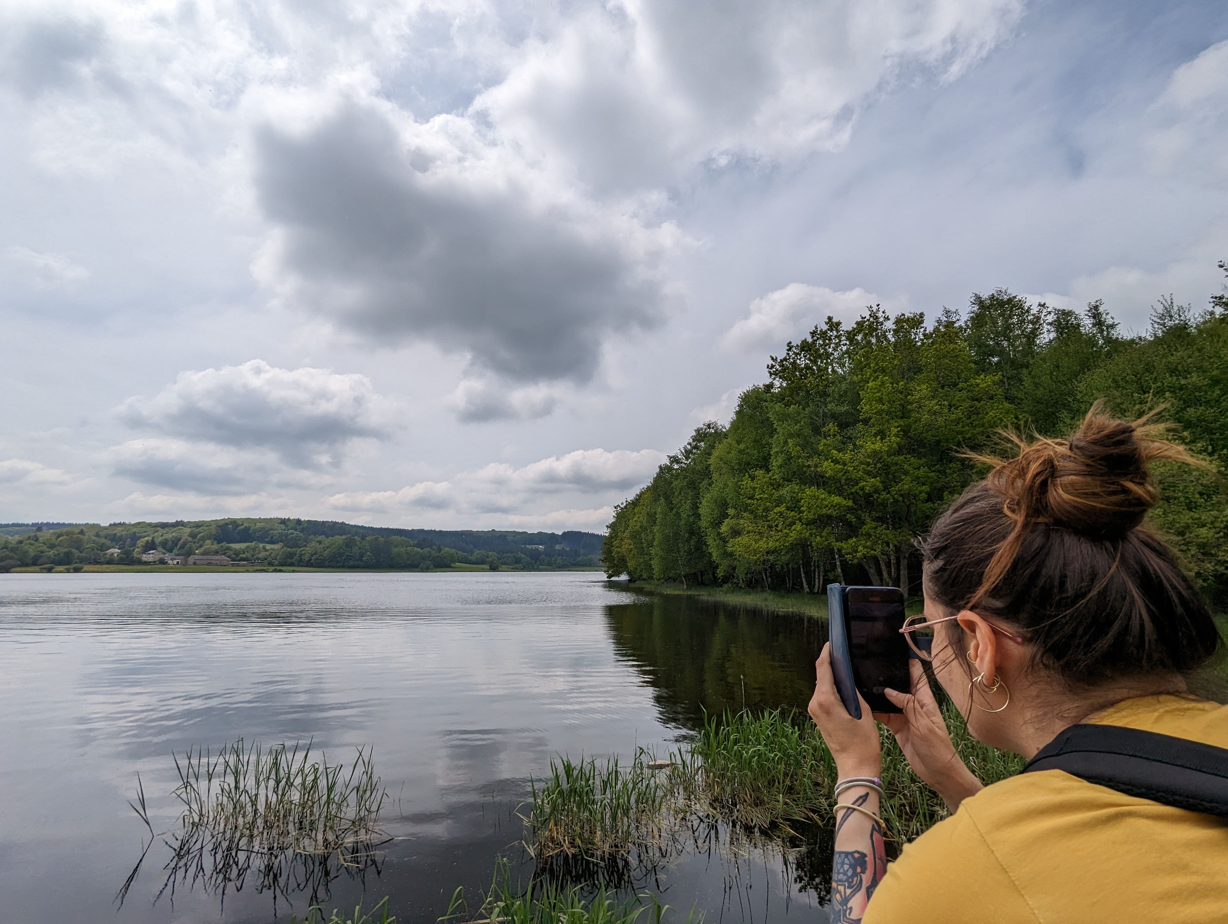 Le lac et la dame du lac.