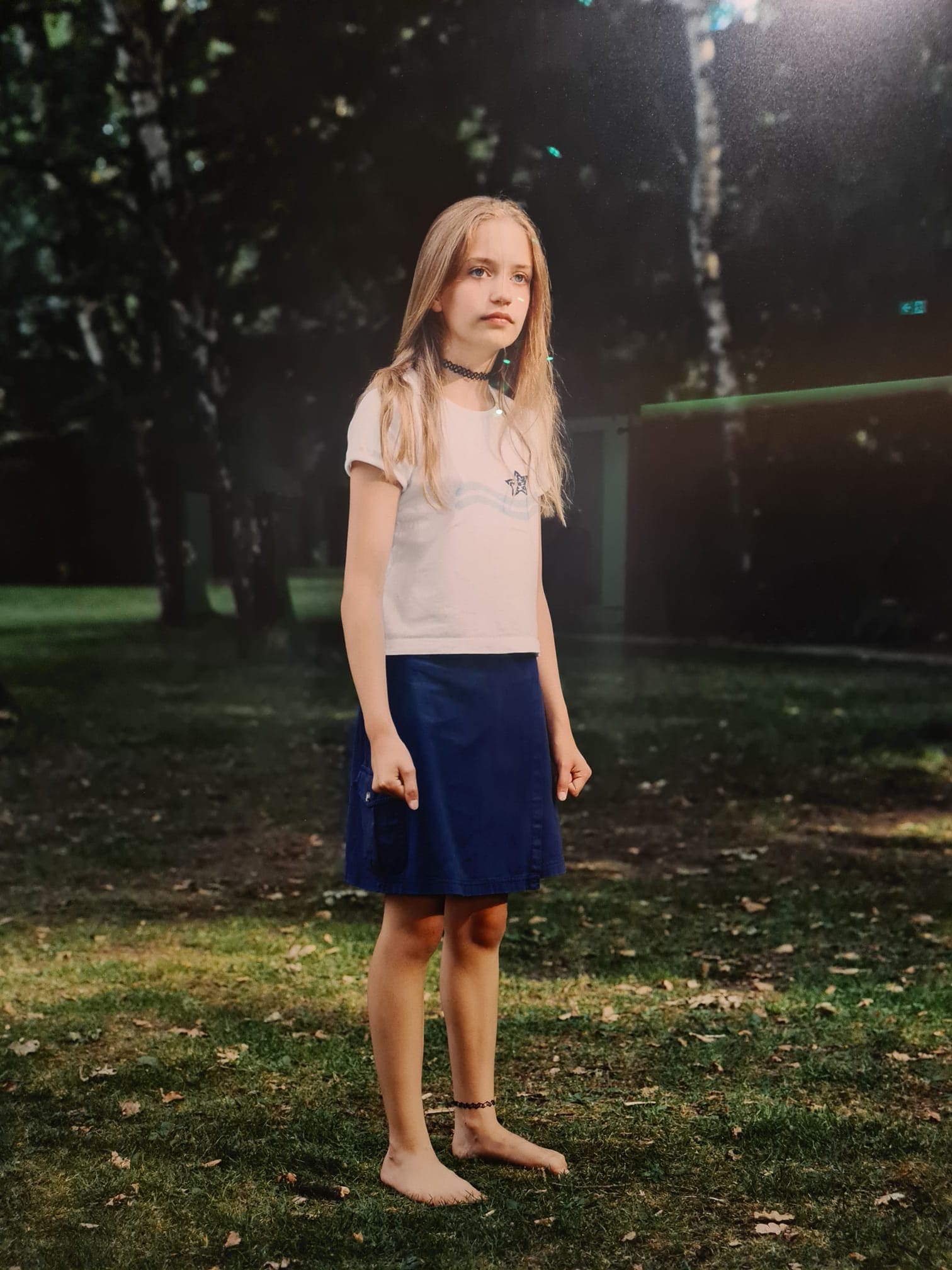 Photo prise par Rineke Dijkstra  au Tiergarten de Berlin, le 27 juin 1999