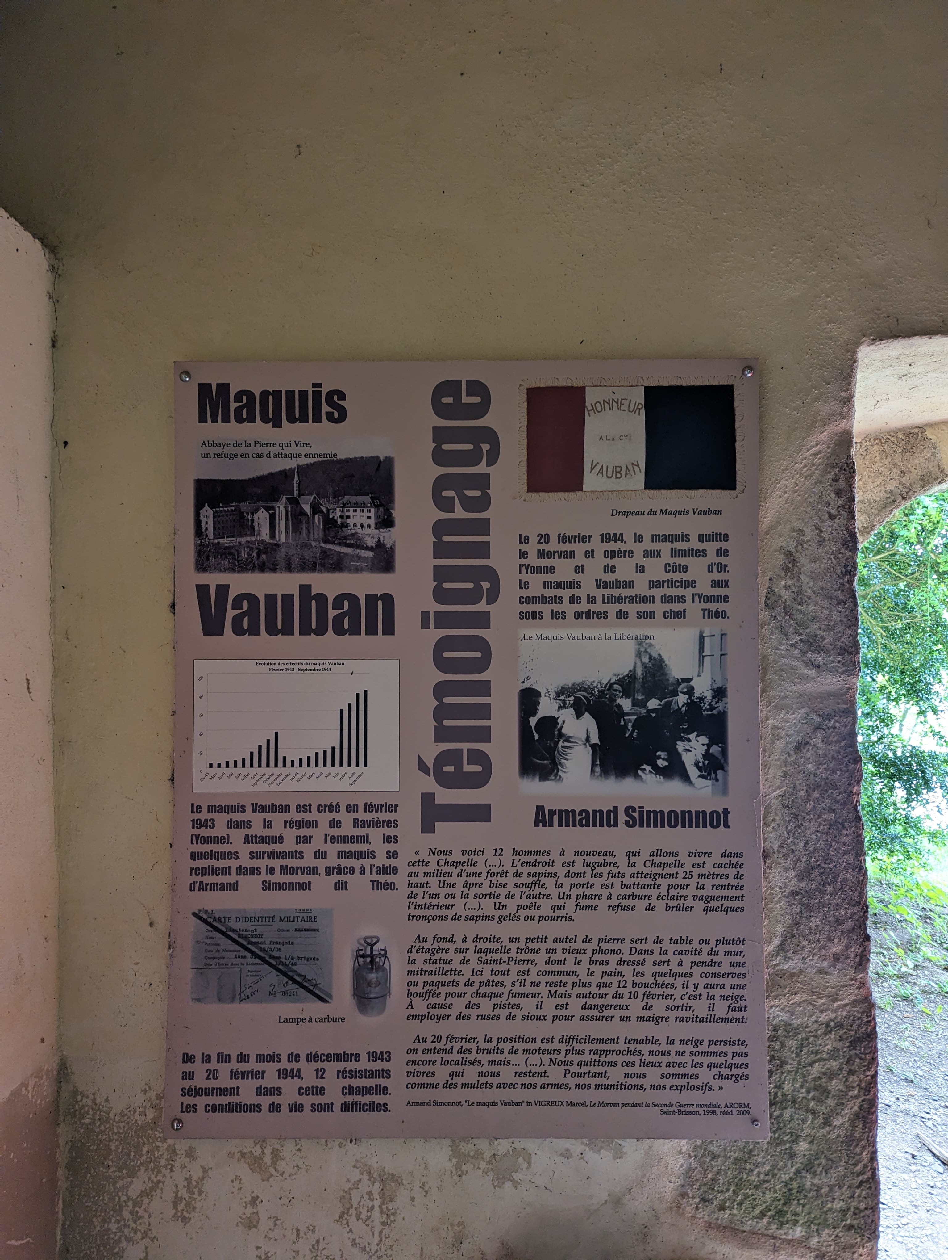 Un pan d’histoire du maquis Vauban est ici.
