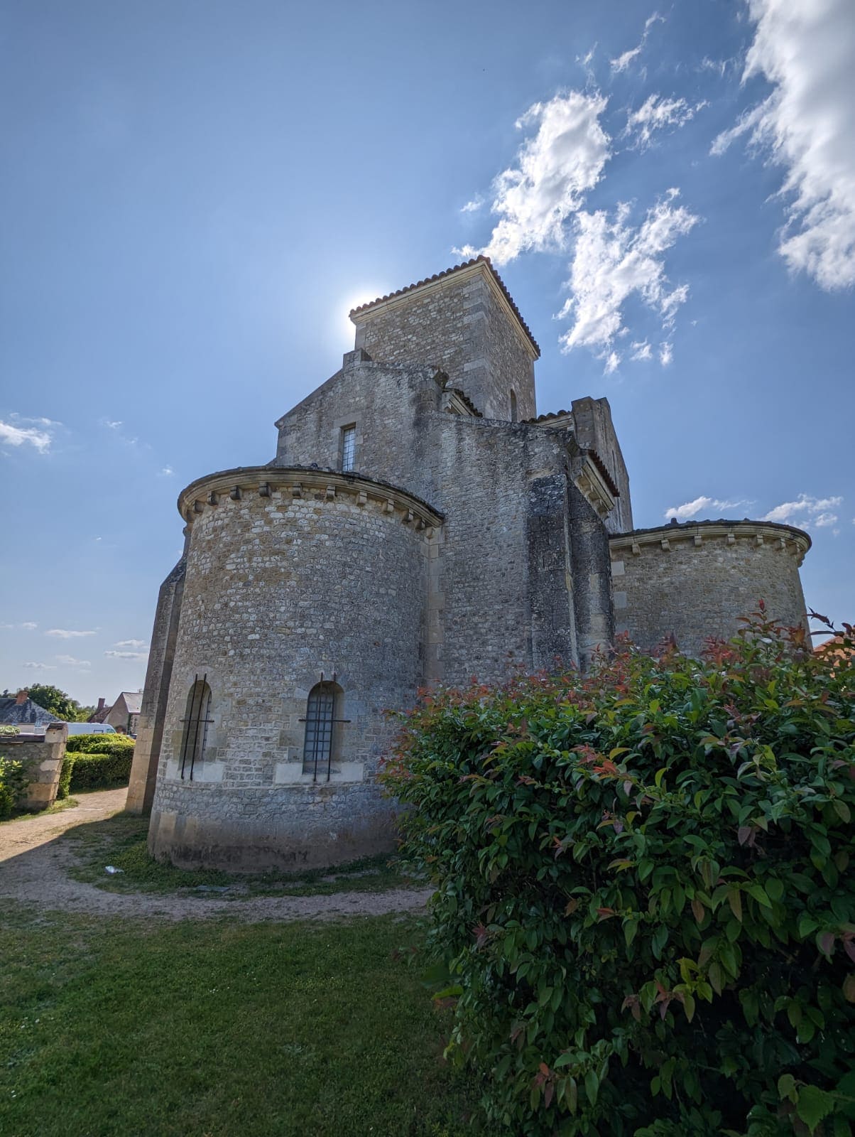 L’oratoire vu de dos.