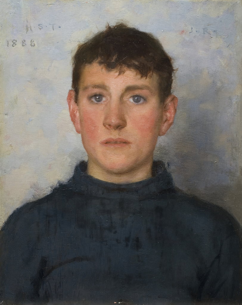 "Portrait de Jack Rolling", par Henry Scott Tuke