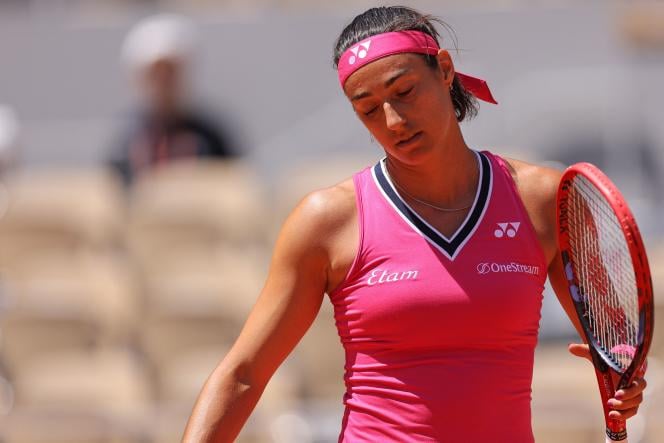 Caro Garcia, éliminée, a emmené dans son naufrage le tennis français