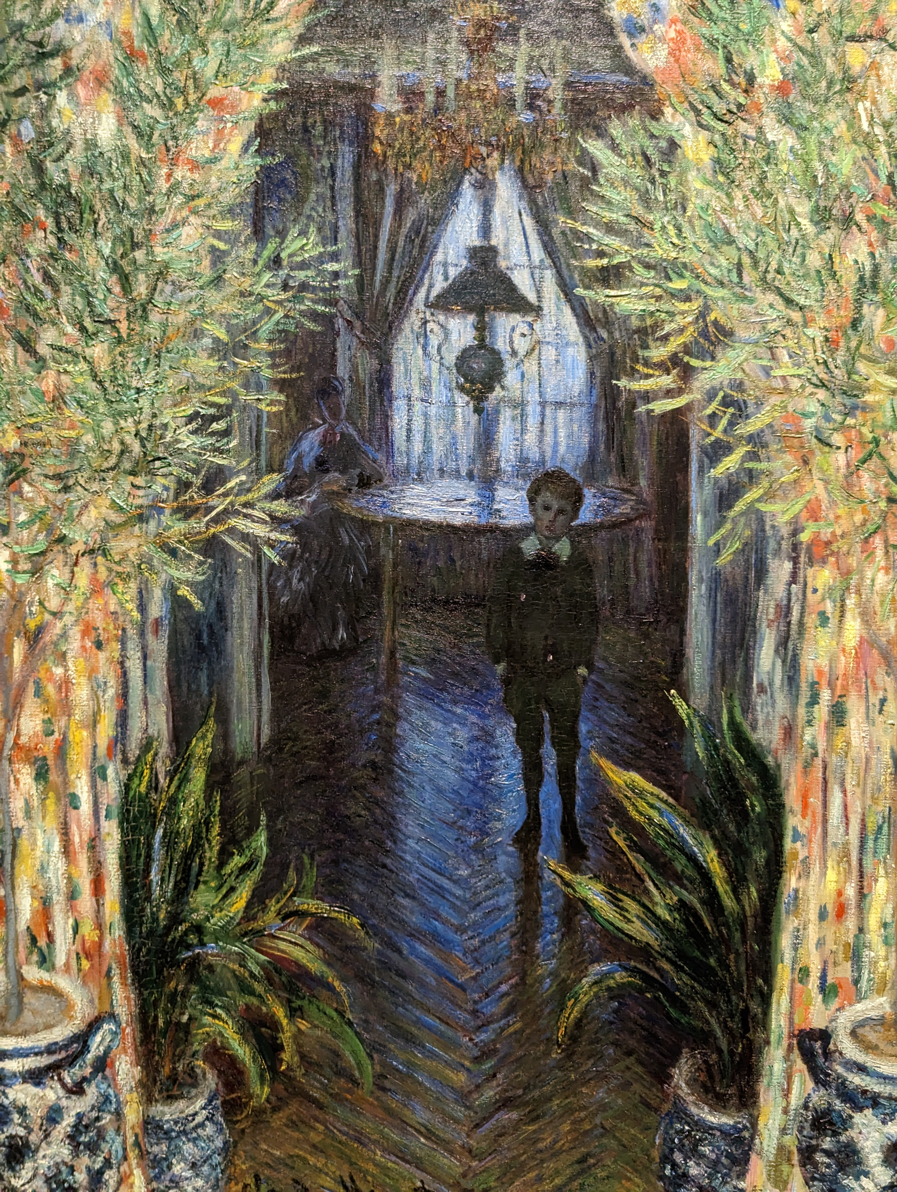 « Un coin d’appartement » de Claude Monet. A voir en vrai de vrai (au musée d’Orsay), ça rend tellement mieux.