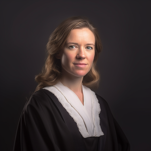 "Elise Dufour analyse le rôle du RGPD face à OpenAI" (Midjourney)