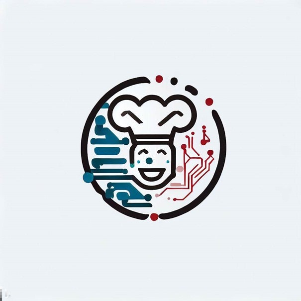 Le logo du Gourmet Digital, par Bing Image Creator