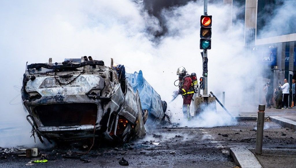 Le bilan des troubles survenus dans de nombreuses villes françaises est lourd. Image: AFP - Amaury Cornu