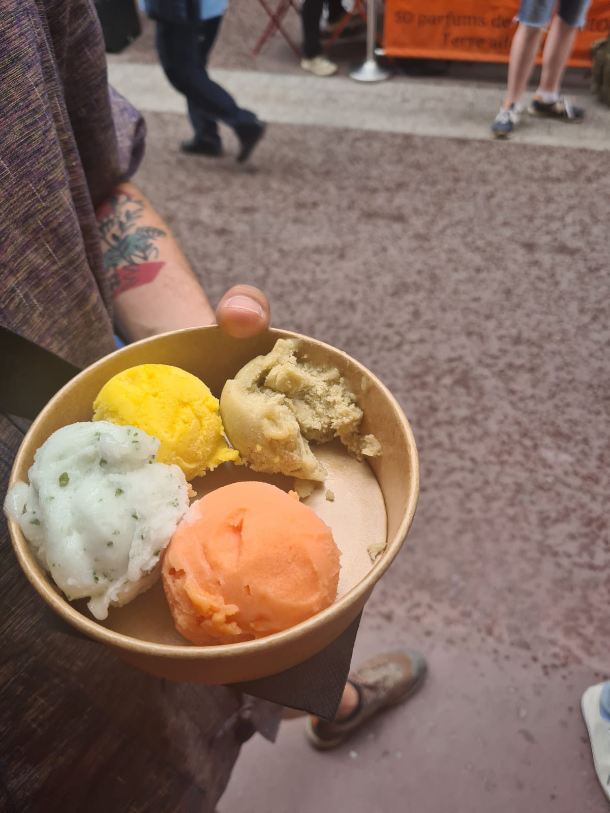 Après l'effort, le réconfort (le lendemain)