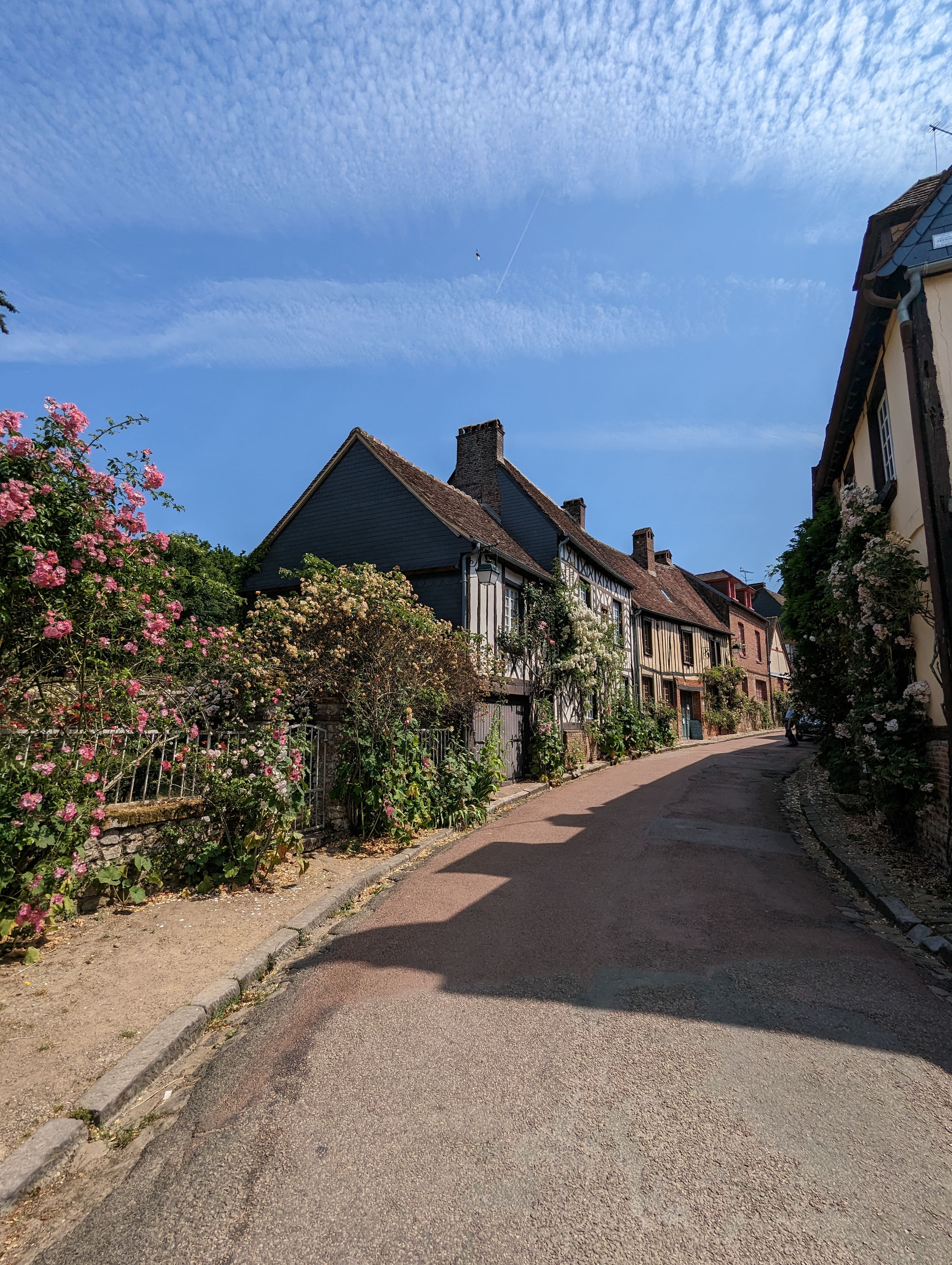 Les ruelles fleuries de Gerberoy