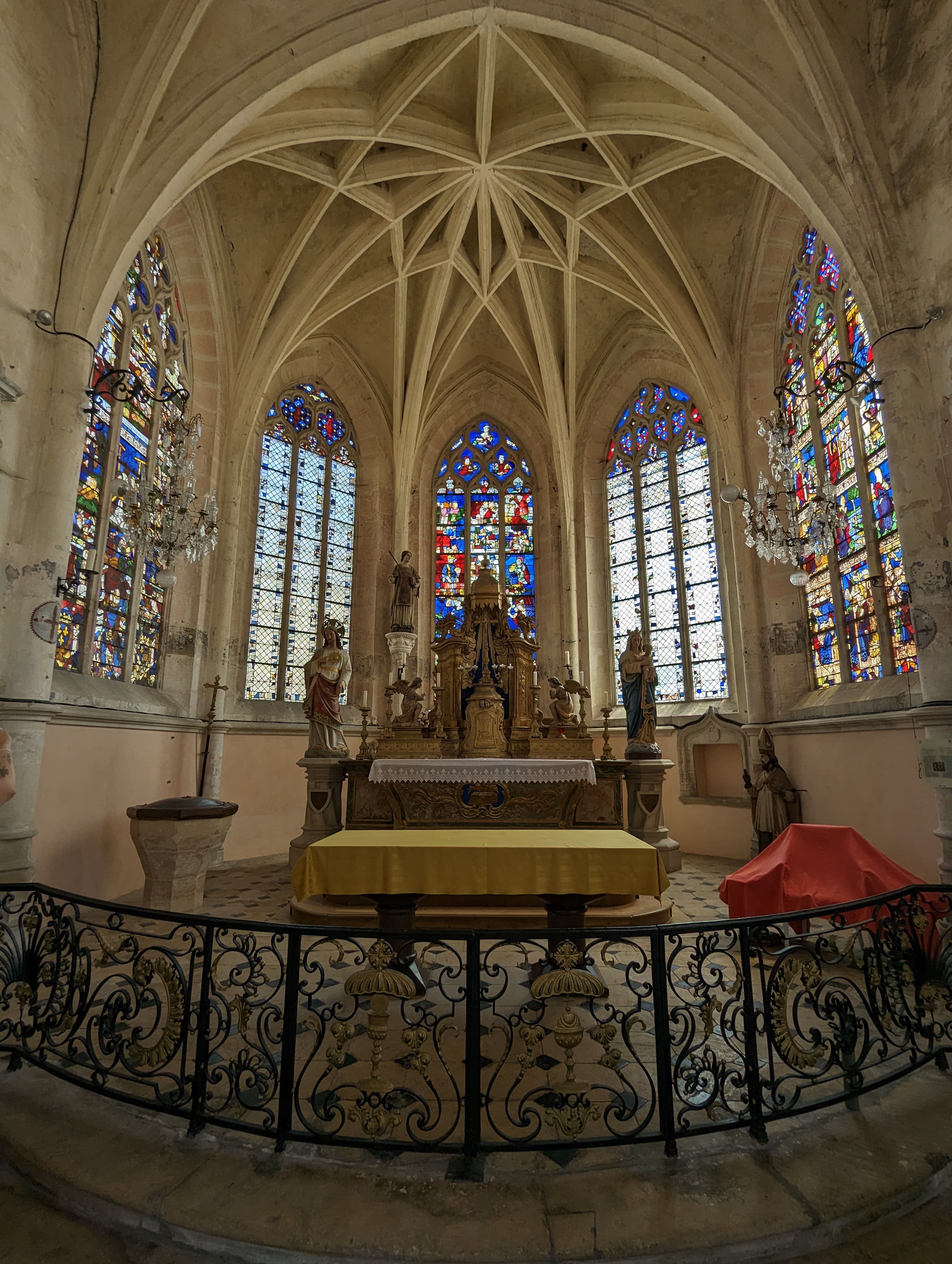 Quelle voûte mes aïeuls !