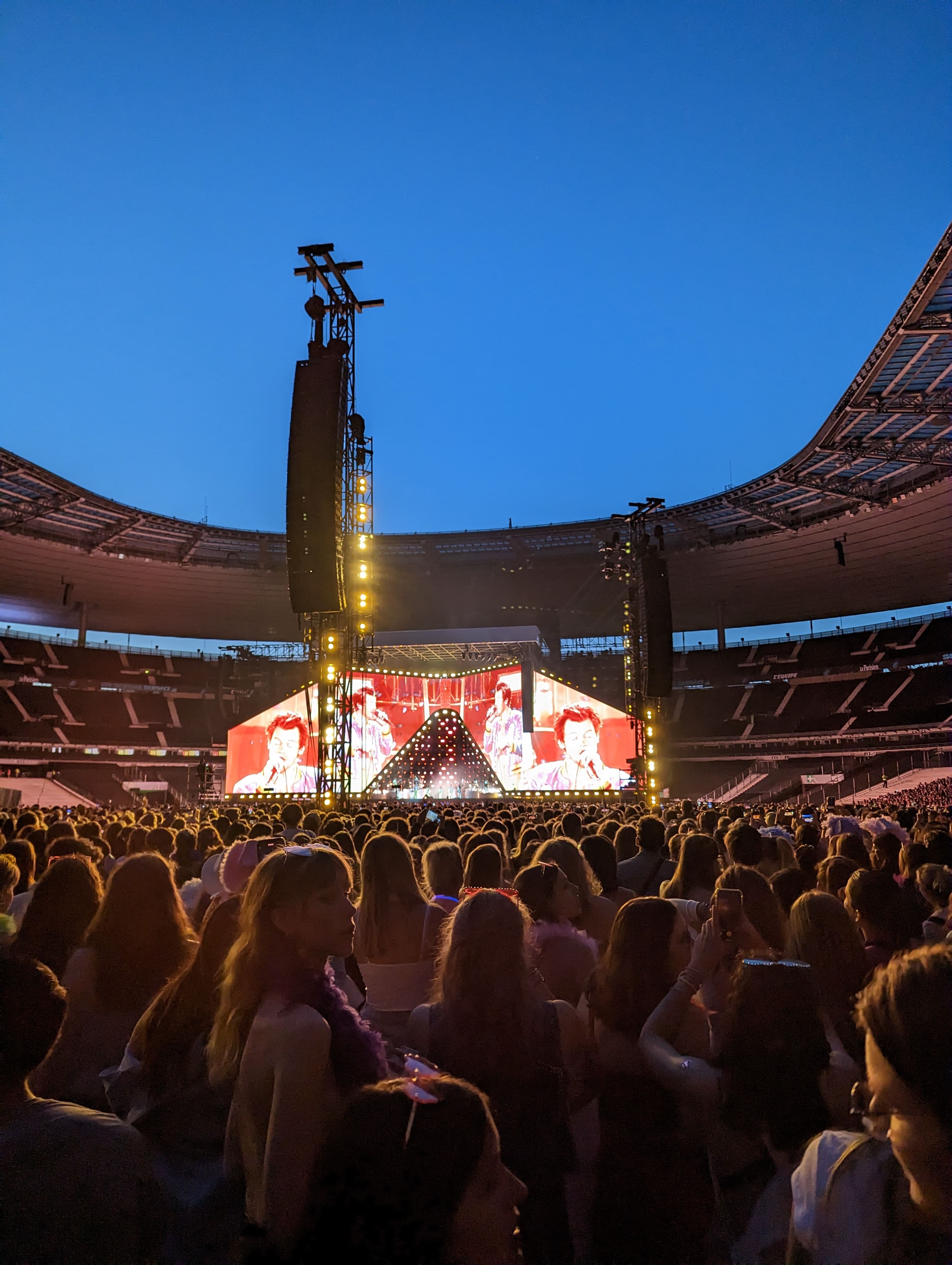 Grosse ambiance au stade de France