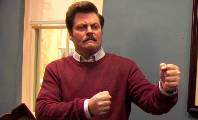 Et avec la raie sur le côté.