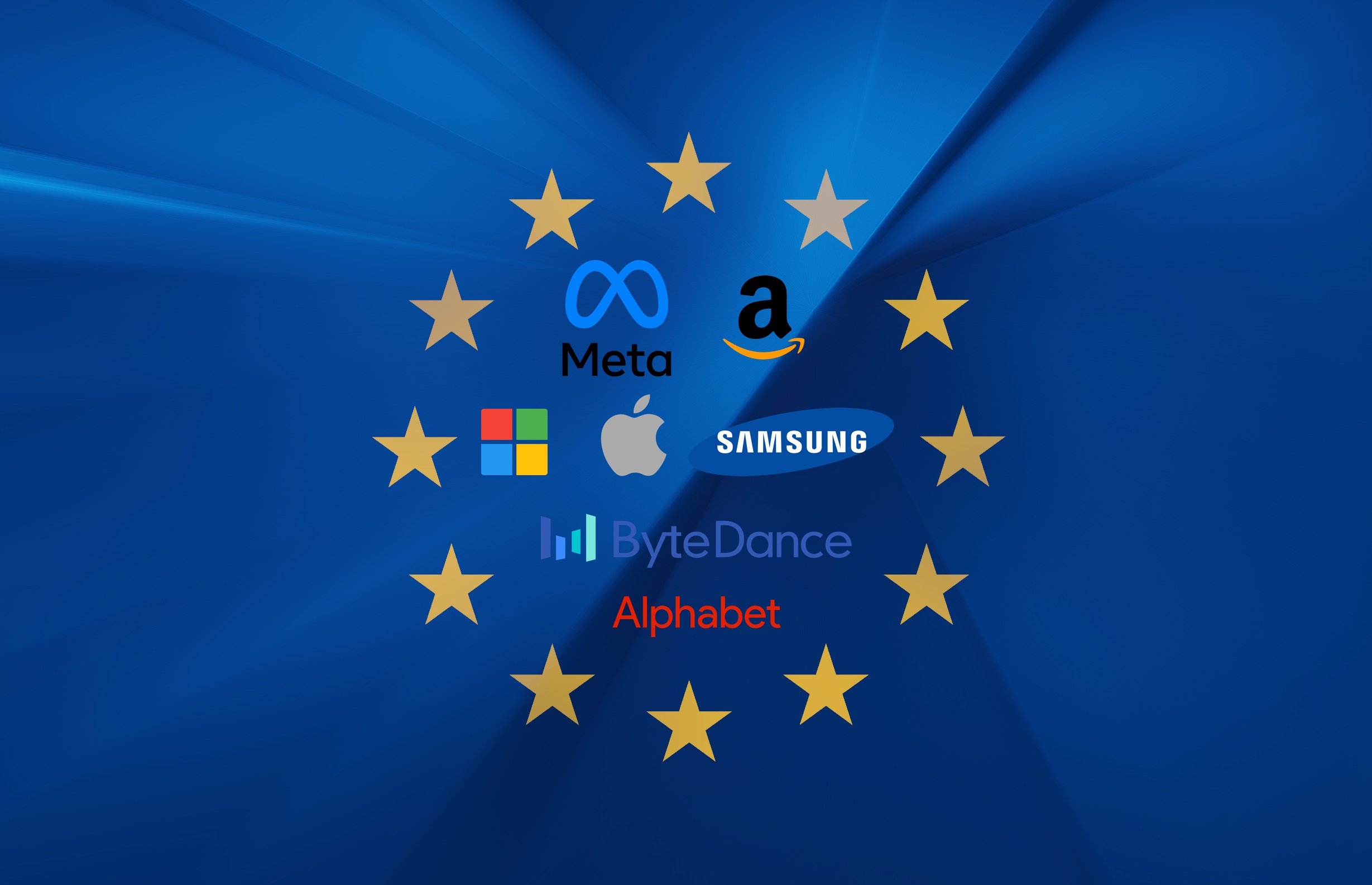 Liste des gatekeepers potentiels dans le cadre du DMA © Adapté d’Adobe Stock