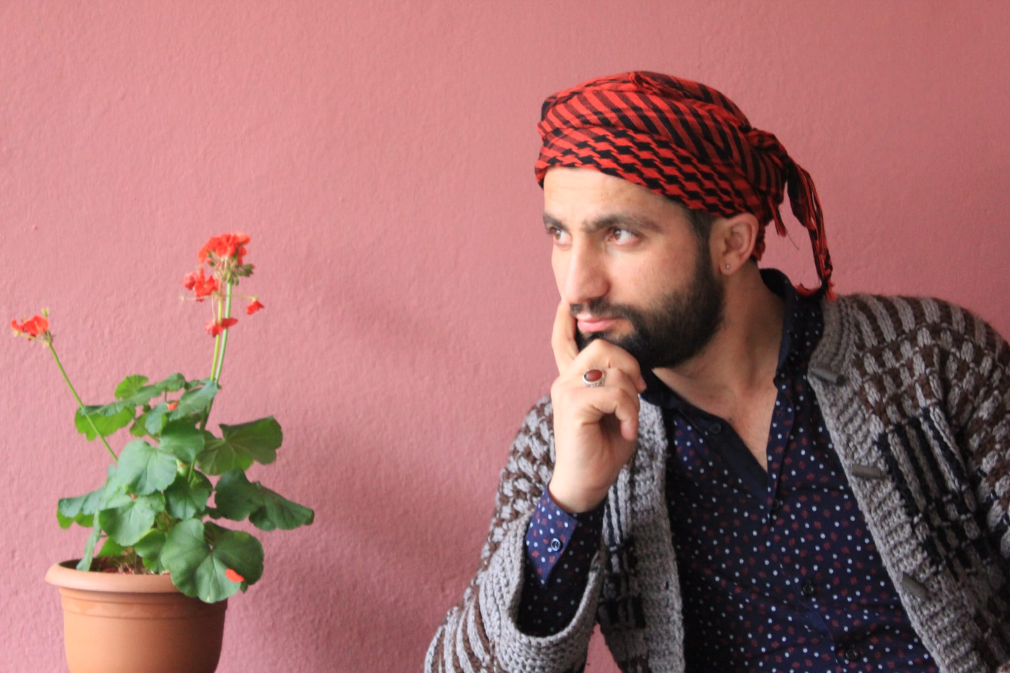 Simon Suleymani, journaliste et cinéaste kurde.