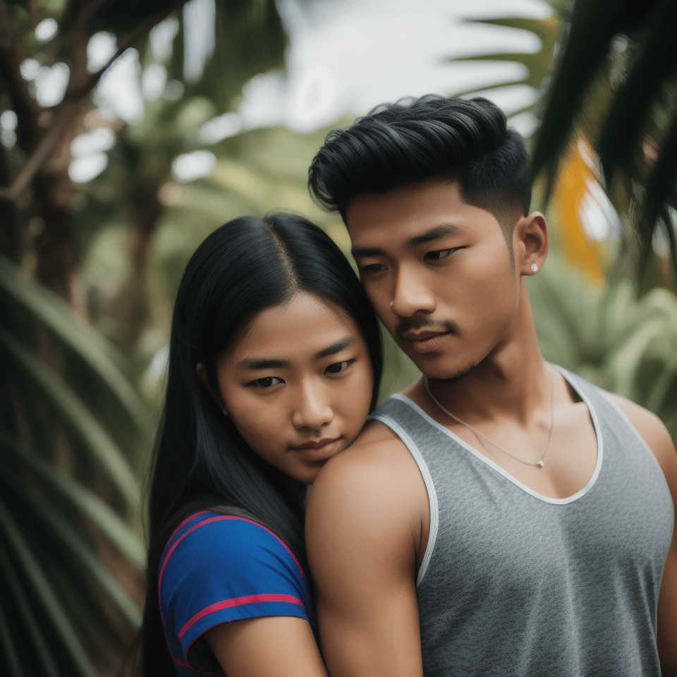 Une image pornographique créée avec Unstable Diffusion et recadrée par Tech Crunch.