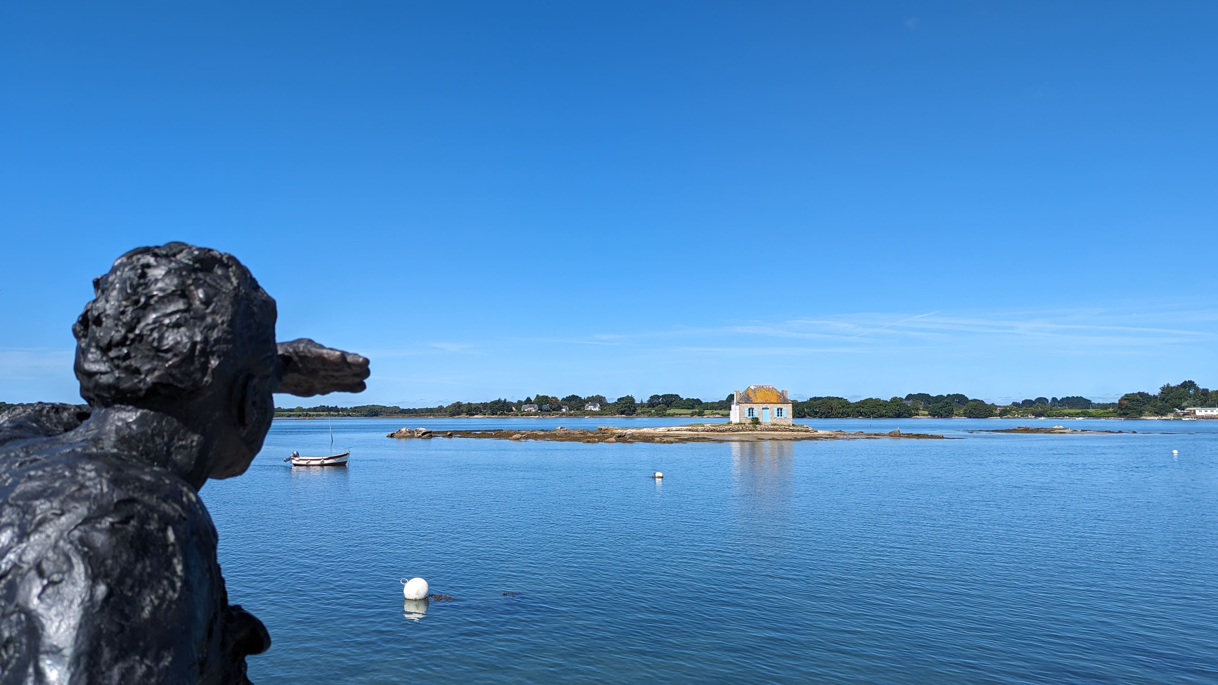 Maison sur l'horizon