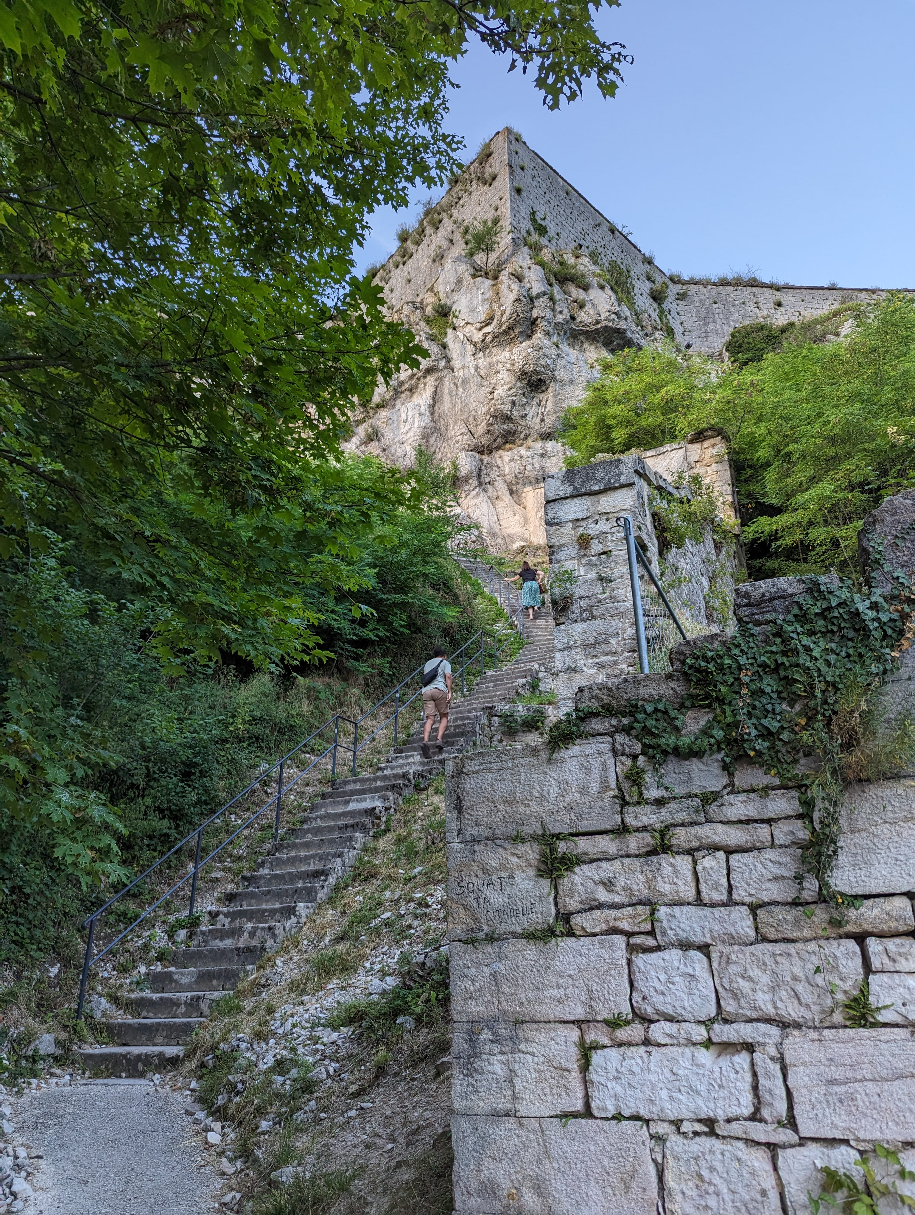 La vue vers la Citadelle
