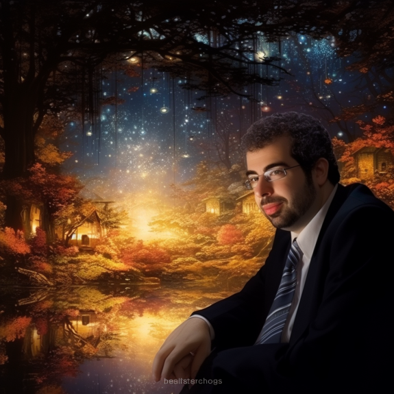 Daron Acemoglu vu par MIidjourney