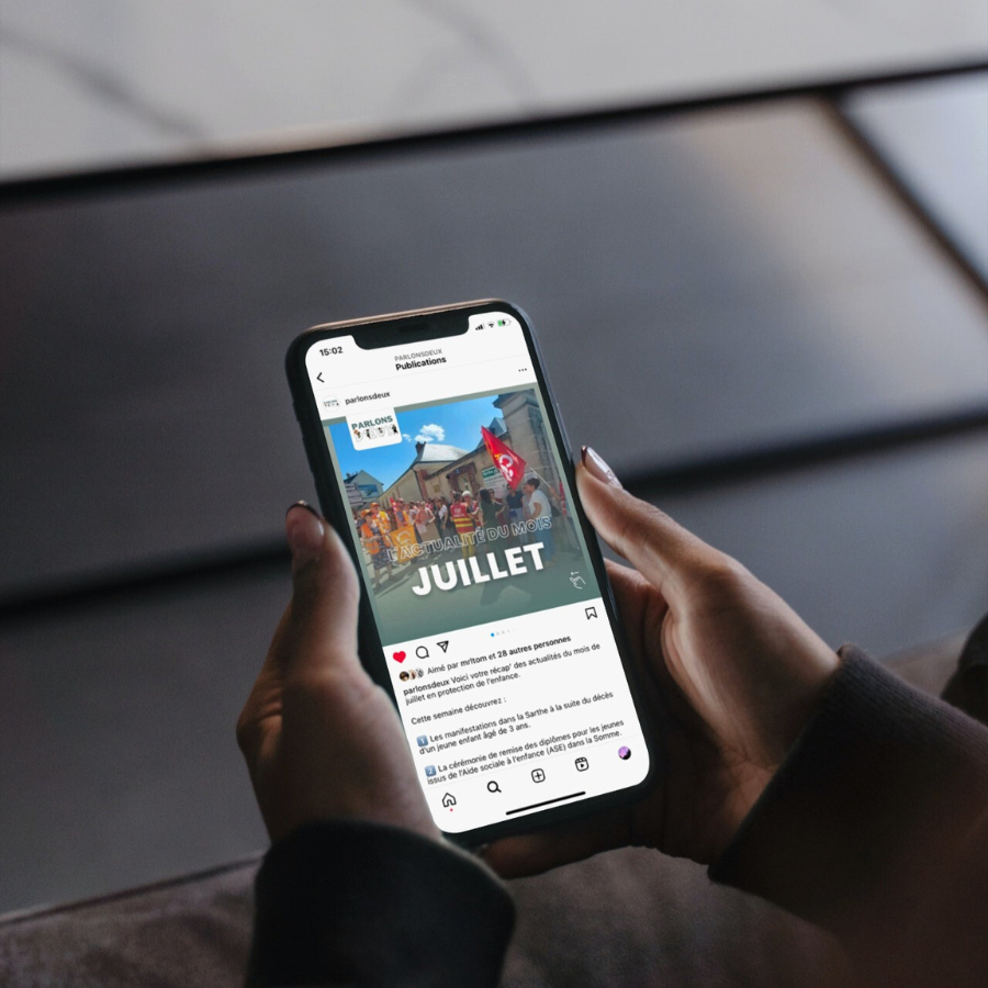 Posts des actualités tous les mois.